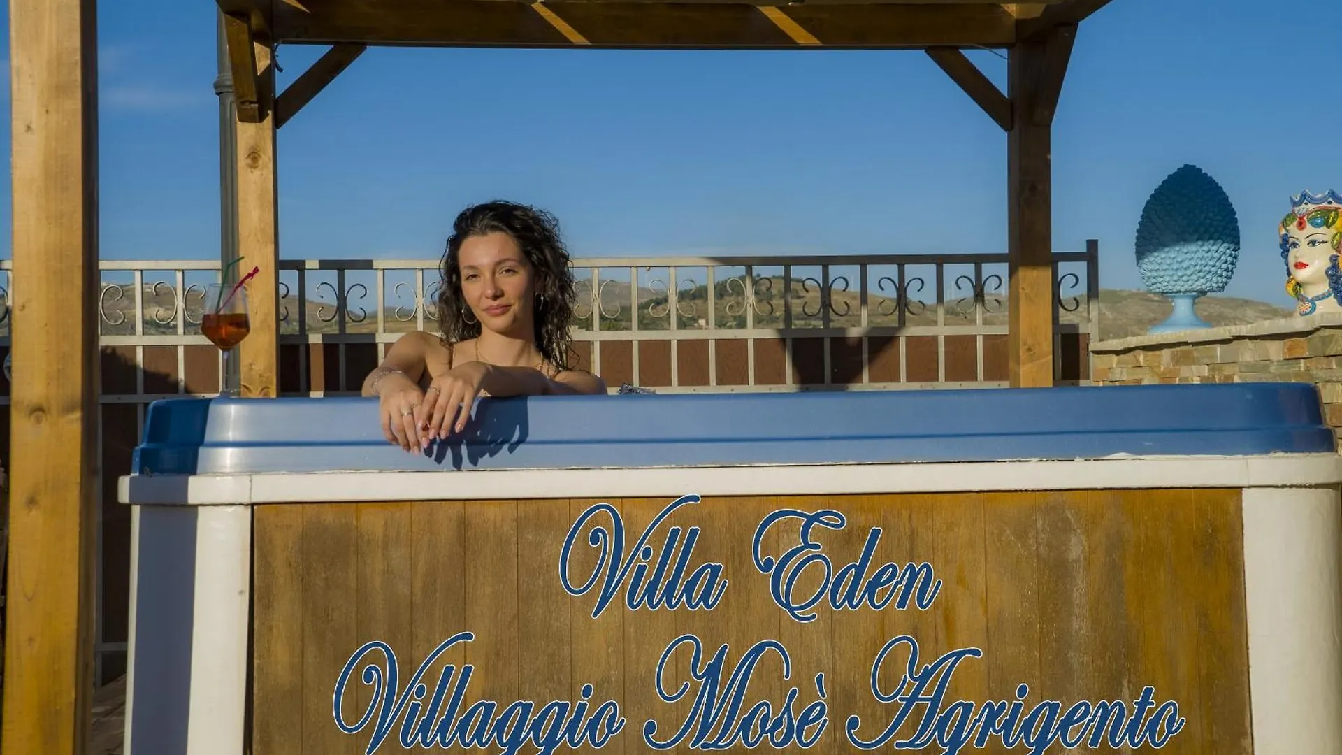 Gasthof Villa Eden Luxury Con Piscina E Jacuzzi Agrigent